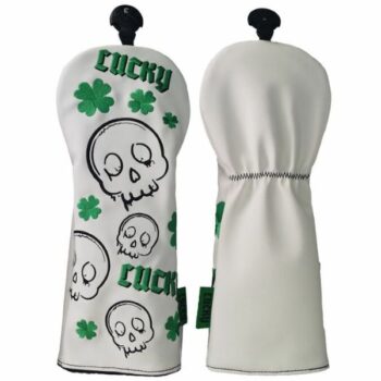 Legend Lucky Fairway Headcover - White/Green