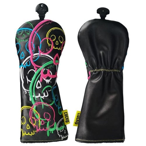 Legend Coloured Skulls Head Cover Fairway