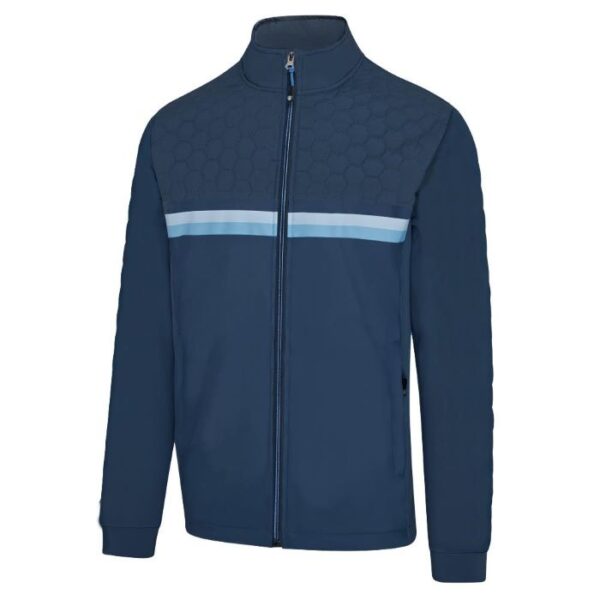 Island Green Quilted Jacket - Navy - Image 2