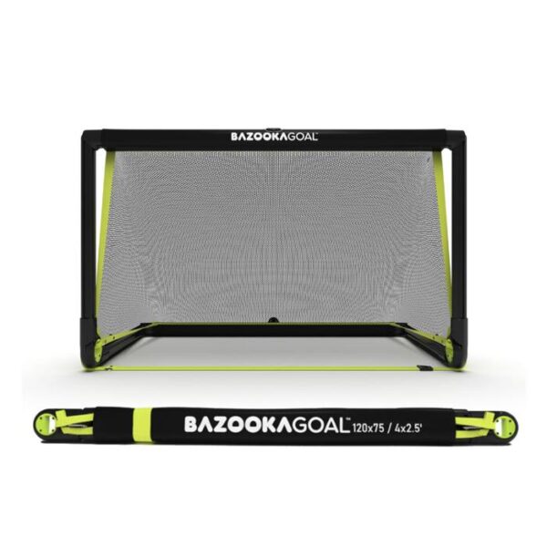 BazookaGoal Football Goals (PVC) - Black