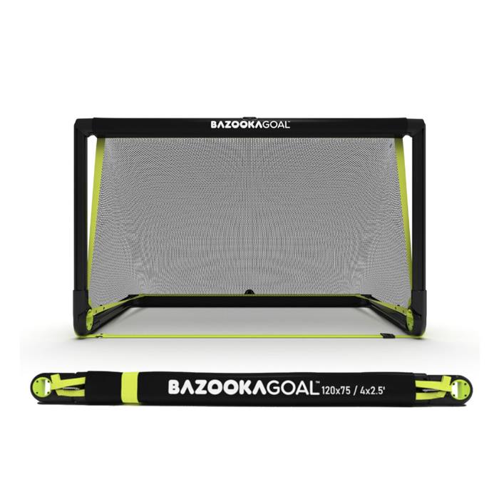 BazookaGoal Football Goals (PVC) - Black