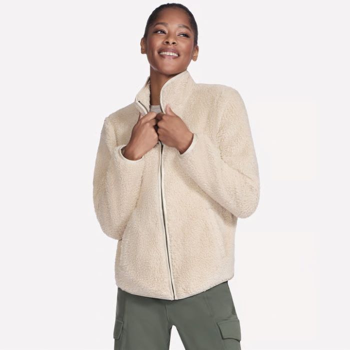 Skechers Womens Skech-Sherpa Jacket