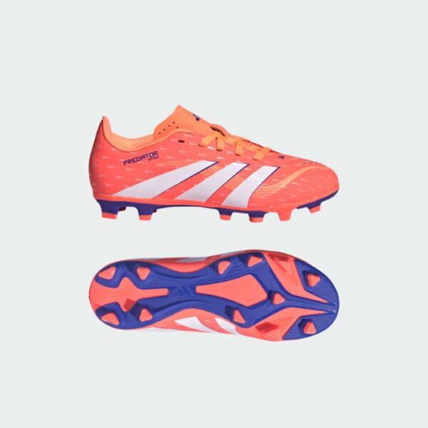 adidas Predator Club FG Kids Football Boots - Orange - Image 2