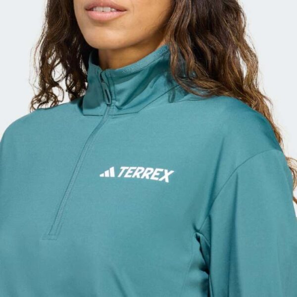 adidas Womans Terrex Multi Climawarm Half-Zip Tech Top - Image 4