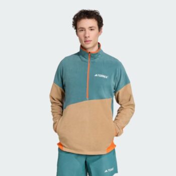 Terrex Multi Climawarm Fleece Anorak - Teal