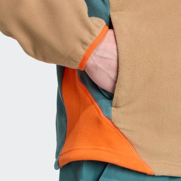 Terrex Multi Climawarm Fleece Anorak - Teal - Image 4