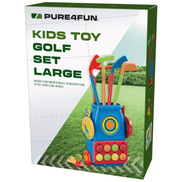 Pure4Fun Kids Golf Toy Sets Putt & Chip