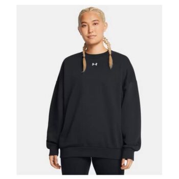 UA Ladies Rival Fleece Oversized Crew