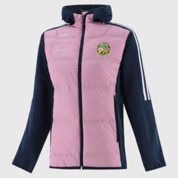 Offaly GAA O'Neills Ladies Hydra Lightweight Jacket - Pink/Marine