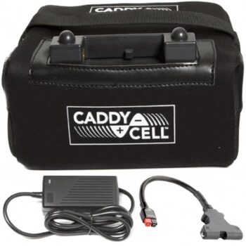 CaddyCell PlugNGo18 Hole Lithium Battery + Charger