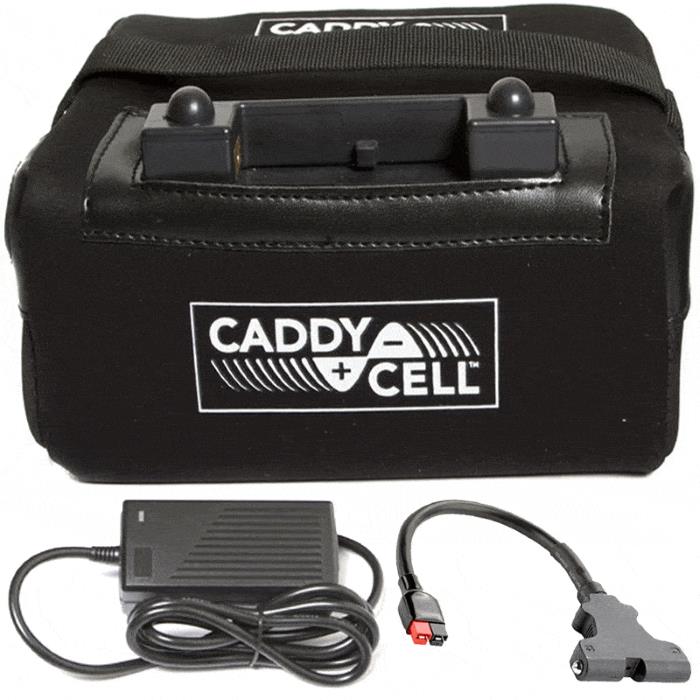 CaddyCell PlugNGo18 Hole Lithium Battery + Charger