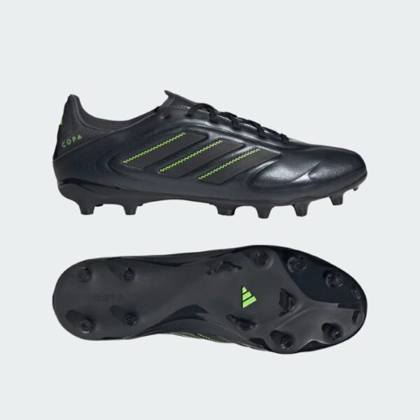 Adidas Copa Pure III League FG Football Boots - Black/Grey - Image 2