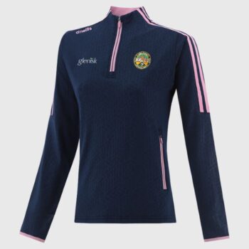 Offaly GAA O'Neills Ladies Hydra Half Zip -  - Marine/Pink