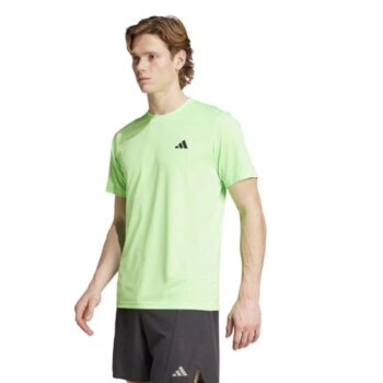 adidas Training Essential Base T-Shirt Men's - Lime/Black