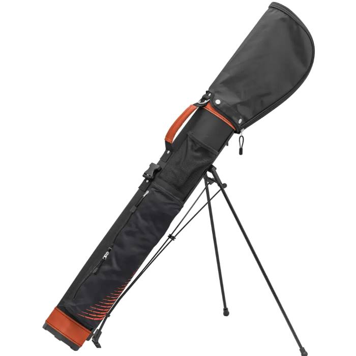 Longridge 5 Inch Travelite Stand Golf Bag - Black/Red