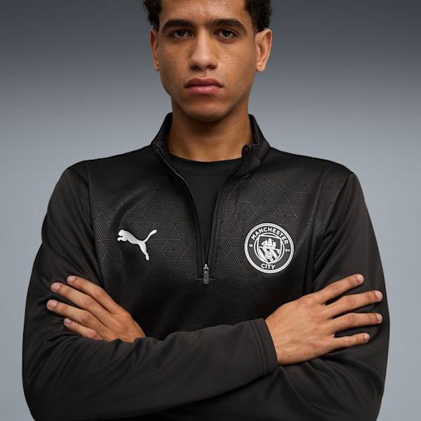 Manchester City Puma Warm Up Training Top - Image 2