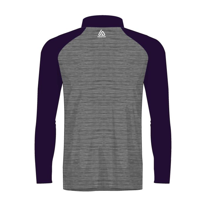 Esker Hills Golf Club Half Zip Top - Navy/Grey PRE SALE - Image 2
