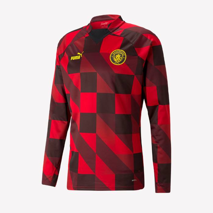 Manchester City Puma Prematch Sweat Top - Assorted