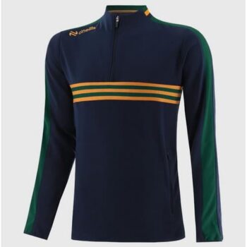 O'Neills Dromore Half Zip Top Marine/Bottle/Amber