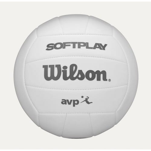Wilson AVP Soft Play Volleyball - white