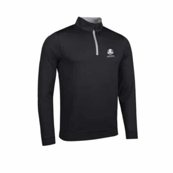 Official Ryder Cup 2027 Mens ¼ Zip Lightweight Performance Golf Midlayer