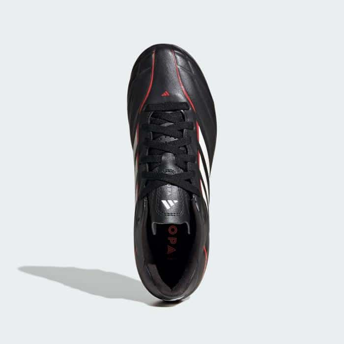 adidas Copa Pure IV Club Kids Football Boots - Black/White/Red - Image 2