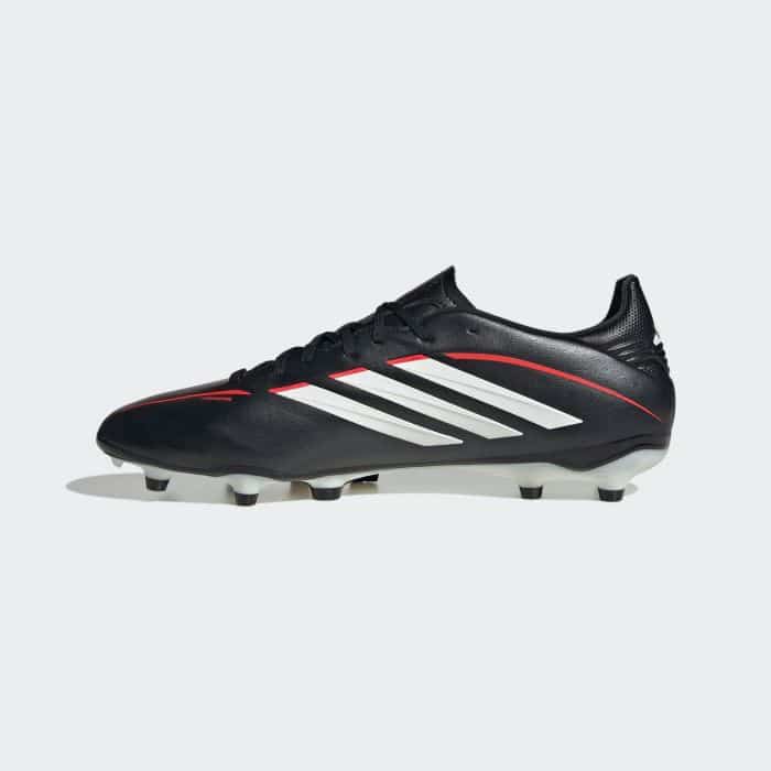 adidas Copa Pure IV League Mens FG Football Boots - Black/White/Red - Image 2
