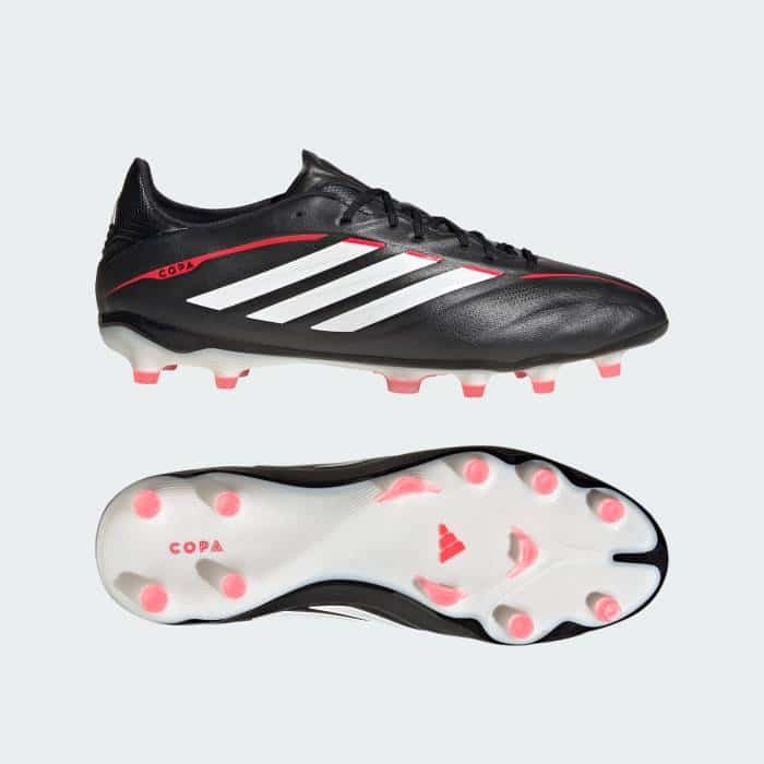 adidas Copa Pure IV Pro FG Football Boots - Black/White/Red - Image 3
