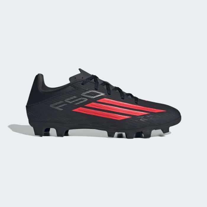 adidas F50 Club FG Football Boots - Black/Red