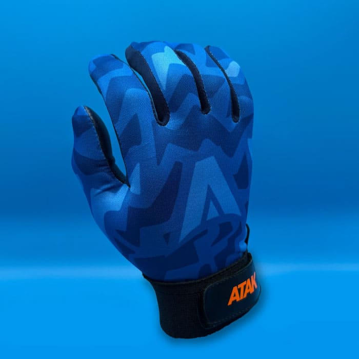 Atak Cul Blu Gaelic Gloves - Image 2
