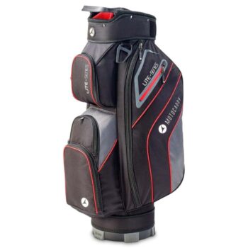Motocaddy Lite Series Cart Bag - Black/Red