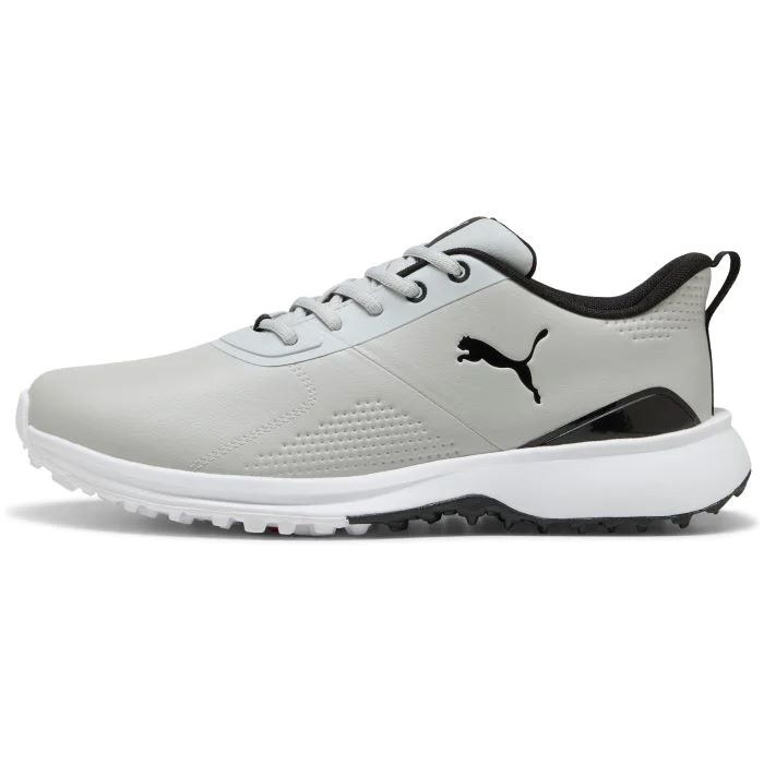 Puma Men's Fusion Grip 6 Evo Golf Shoes - Grey/Black - Image 2