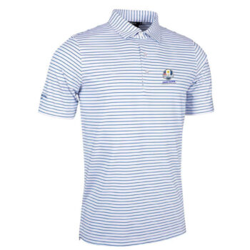 Glenmuir Ryder Cup 2027 Torrance Polo Shirt - Tahiti/Blue