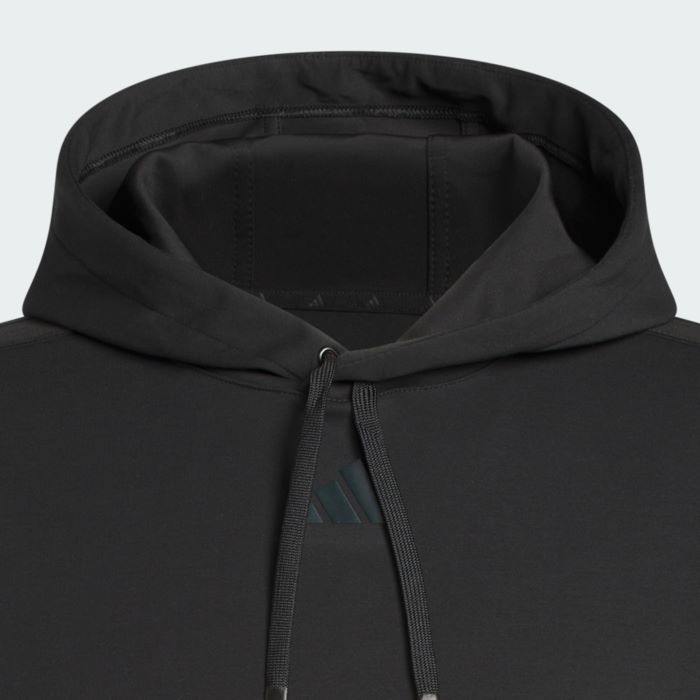 adidas Beyond Softness Men's Golf Hoodie - Black - Image 4