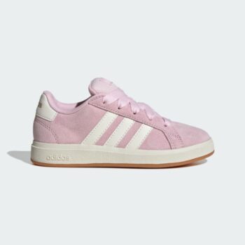 adidas Girls Grand Court 00s Shoes - Pink/White