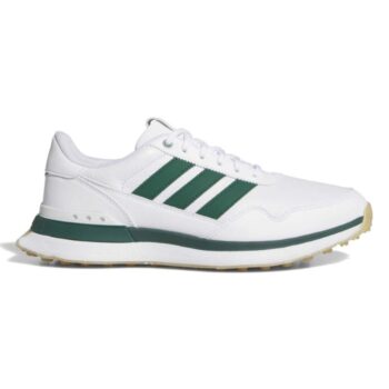 adidas S2G Golf Shoes - White/Green/Gum