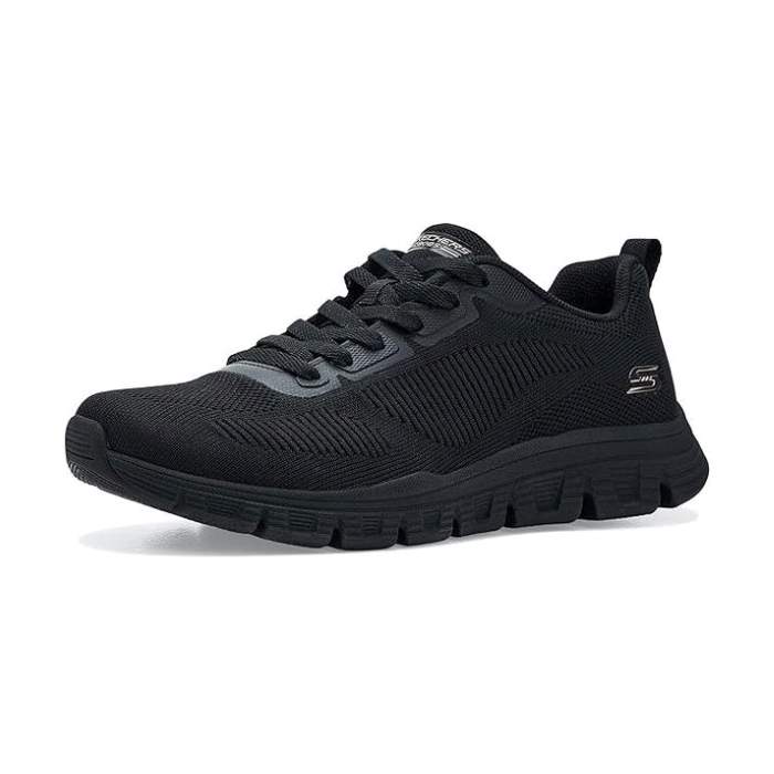 Skechers Ladies BOBS Sport B Lite - Black - Image 2