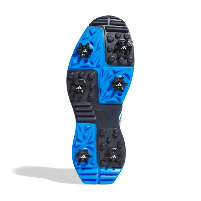 adidas R2C Golf Shoes - White/Navy/Blue - Image 4