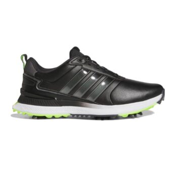 adidas R2C Golf Shoes - Black/Iron/Lemon