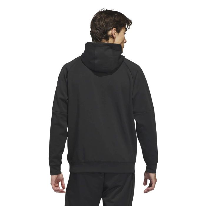 adidas Beyond Softness Men's Golf Hoodie - Black - Image 2