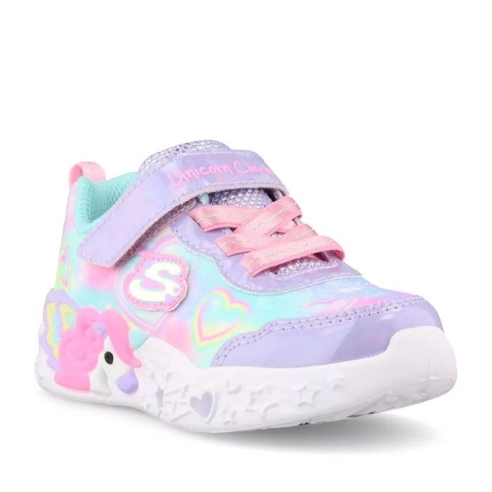 Skechers Grils Unicorn Charmer - Lil Heart Sparkles - Image 2