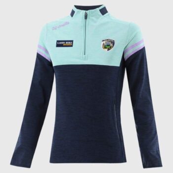 O'Neills Laois GAA Women's Sedona Brushed Half Zip Top