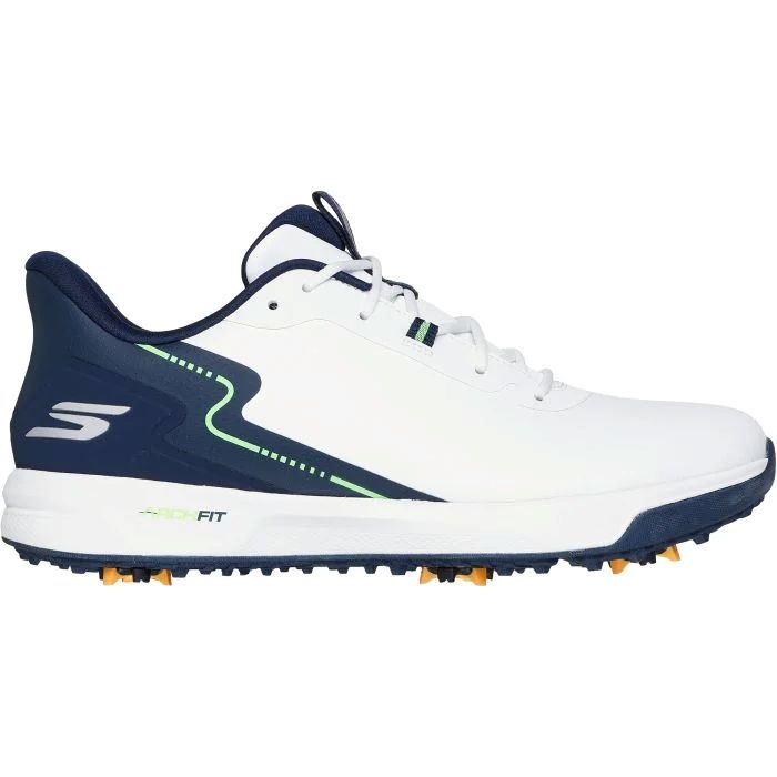 Skechers GO GOLF Waterproof Elite Vortex - White/Navy