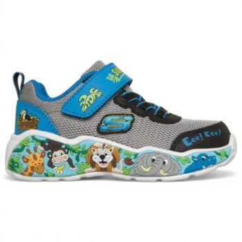 Skechers Play Scene Infant Boys Shoes - Grey/Multi