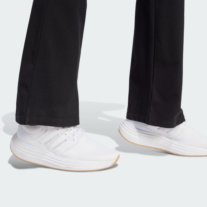 adidas Ladies Essentials Small Logo Flared Leggings - Image 4