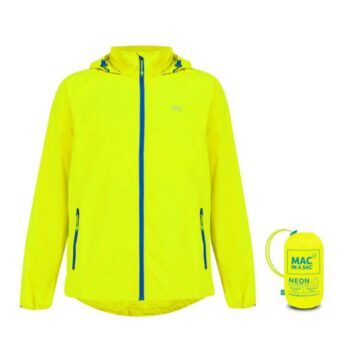 Mac In A Sac Origin Packable Waterproof Jacket - Yellow