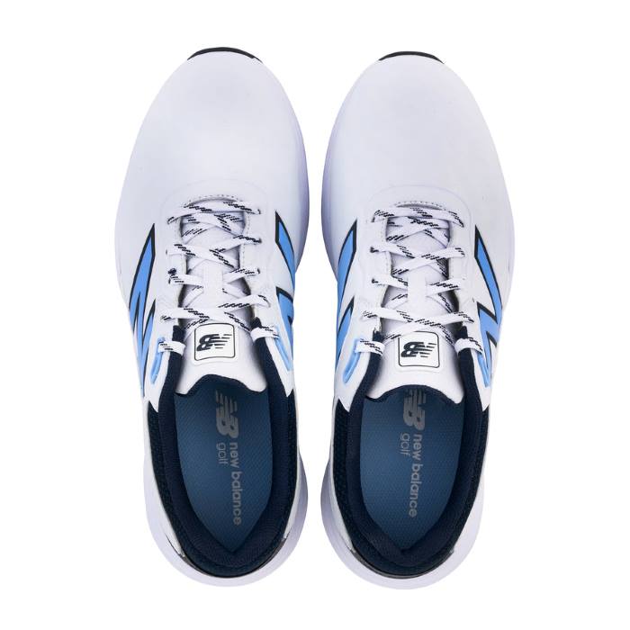 New Balance M003 SL Golf Shoes - White/Blue - Image 4