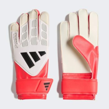 adidas Kids Predator Training Goalkeeper Gloves - Red/White/Black