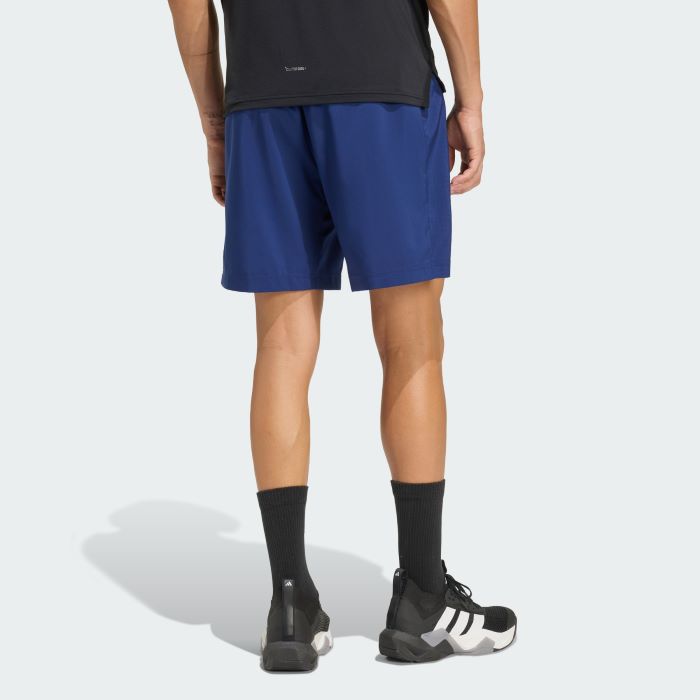 adidas Mens Workout Essentials Base Woven Shorts - Dark Blue
