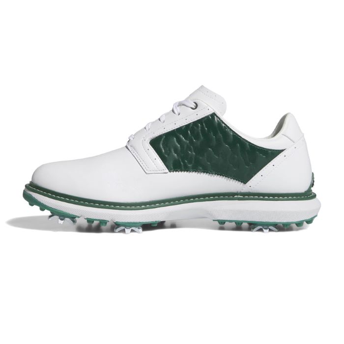 adidas MC70 Golf Shoes - White/Green/Silver - Image 2